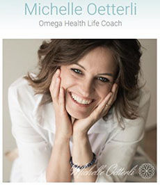 Omega Healht LIfe Coach ad Olbia Michelle Oetterli, benessere, equilibrio emozionale, rilassamento e brain training.