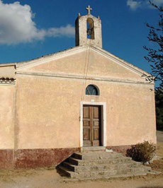 Santu Paulu Calta, chiesa campestre, loc. Capichera Arzachena